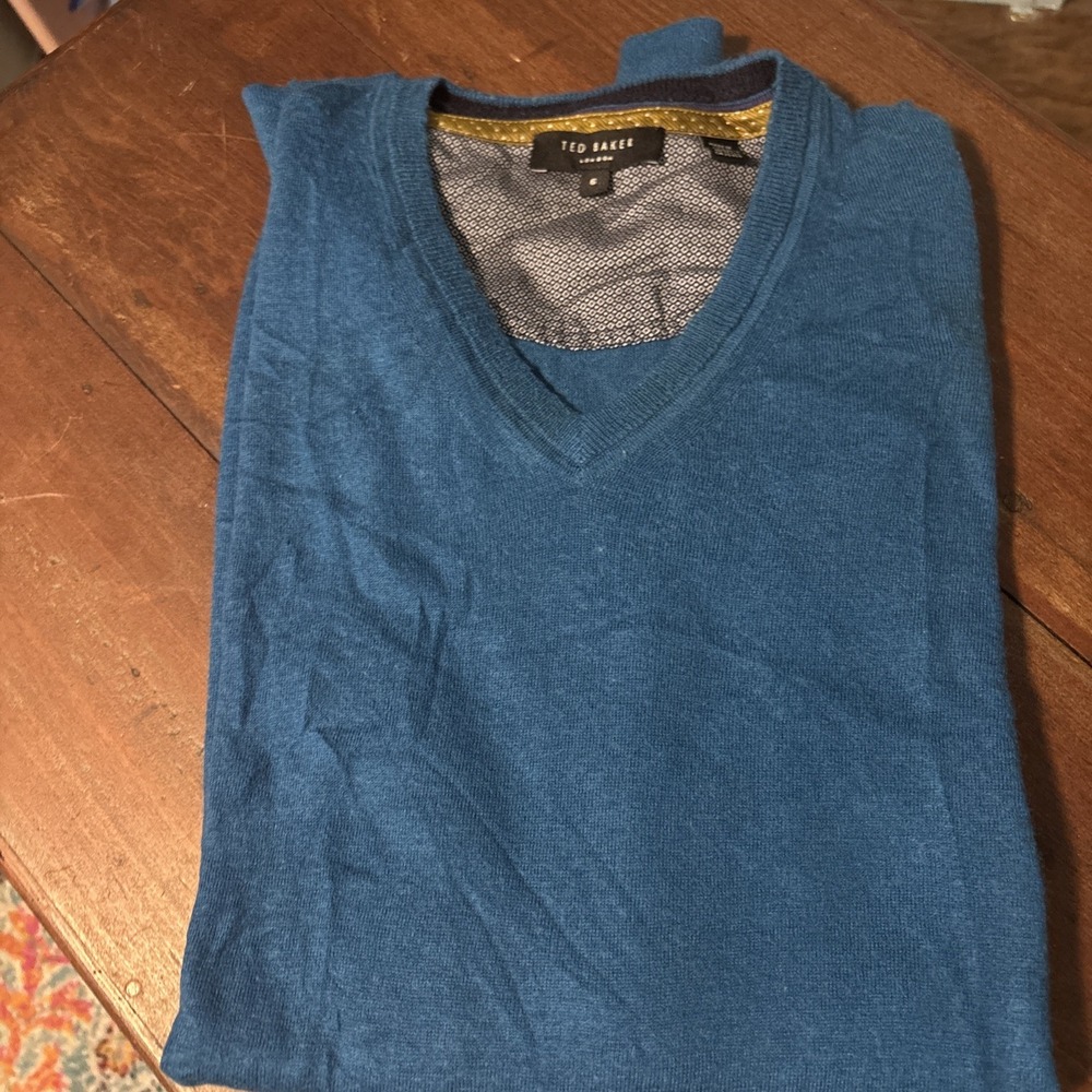 Ted Baker Wool Blend Men's Sweater Sz 6